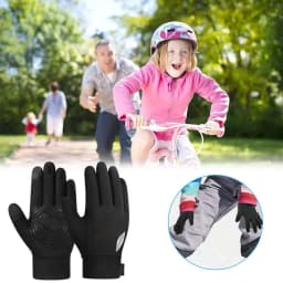 Winter Gloves Waterproof - Touchscreen Compatible Ski Gloves Insulation Kids Winter Gloves Hand Warmer For Ice Fishing Skiing
