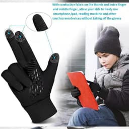 Winter Gloves Waterproof - Touchscreen Compatible Ski Gloves Insulation Kids Winter Gloves Hand Warmer For Ice Fishing Skiing