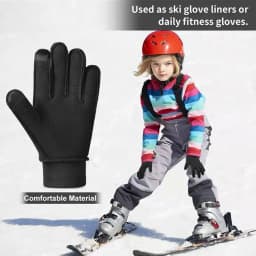 Winter Gloves Waterproof - Touchscreen Compatible Ski Gloves Insulation Kids Winter Gloves Hand Warmer For Ice Fishing Skiing