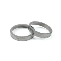 Exhaust Flange Install Kit Pair Flanges Gaskets Nuts Washers For Harley Big Twin