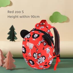 Sunveno Children's Backpack Bag for Boys Girls Toddler Preschool Kids Lunch Bag – Safety Harness Leash,Dinosaur, Lightweight