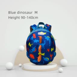 Sunveno Children's Backpack Bag for Boys Girls Toddler Preschool Kids Lunch Bag – Safety Harness Leash,Dinosaur, Lightweight