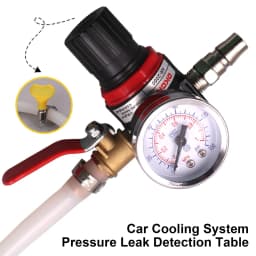 Car Cooling Radiator Pressure Tester Universal Auto Radiator Pressure Tester Pressure Gauge Cooling System Pressure Test