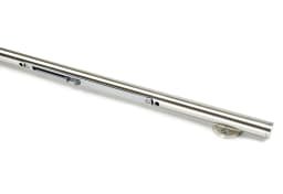 Integrated Soft Close Sliding Hardware Brushed Stainless Steel Top Mount Studio Barn Door Style Track Kit