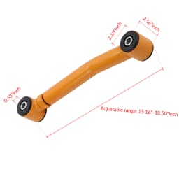 4Pcs Front Upper & Lower Adjustable Control Arm for Jeep Cherokee XJ 1986-2001 for Jeep Grand Cherokee 99-04