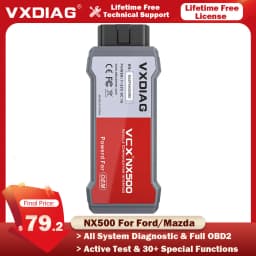 VXDIAG VCX NX500 For Ford/Mazda 2 in 1 IDSV129 J2534 ECU Programming Coding OBD2 scanner programmer diagnostic tools Free update
