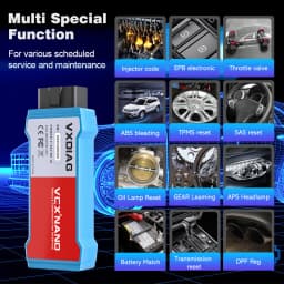 VXDIAG VCX NX500 For Ford/Mazda 2 in 1 IDSV129 J2534 ECU Programming Coding OBD2 scanner programmer diagnostic tools Free update