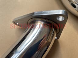 DOWNPIPE PIPE FOR Test Pipes Decat Catless Straight Downpipe Exhaust FITS For 08-13 Nissan 370z Infiniti G37
