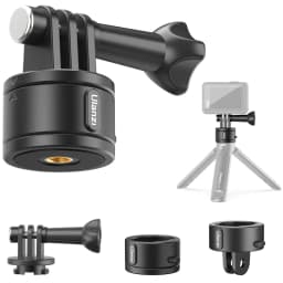 Ulanzi Go-Quick II Tripod Extend Gopro Vlog Tripod with Quick Release Magnetic Mount Mini Tripod for Gopro DJI Insta Action Cam