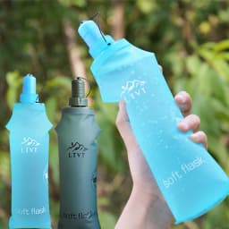 Flexible Water Bottle Foldable Travel Water Bag Portable Sports Travel Water Bottles For Profession Sports And Daily Life For