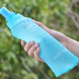 Flexible Water Bottle Foldable Travel Water Bag Portable Sports Travel Water Bottles For Profession Sports And Daily Life For