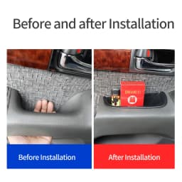 For Toyota Land Cruiser Prado 120 LC120 Lexus GX470 470 2003-2009 Car Door Tray Mat Dust-Proof Shockproof Interior Accessories