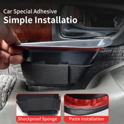 For Toyota Land Cruiser Prado 120 LC120 Lexus GX470 470 2003-2009 Car Door Tray Mat Dust-Proof Shockproof Interior Accessories