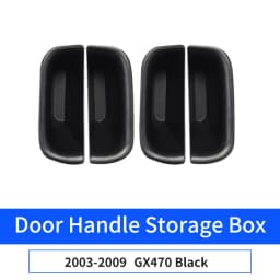 For Toyota Land Cruiser Prado 120 LC120 Lexus GX470 470 2003-2009 Car Door Tray Mat Dust-Proof Shockproof Interior Accessories