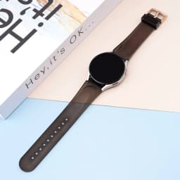 Band For Samsung Galaxy Watch 4 classic 46mm 42mm No Gaps Transparent Silicone Bracelet correa Galaxy Watch 4 5 44mm 40mm Strap