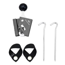Aluminum Alloy Tent Pole Tips Caps Awning Tent Anti-Puncture Round Natrue Hik E Tent Canopy Rod Top Cap Camping Accessories