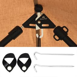 Aluminum Alloy Tent Pole Tips Caps Awning Tent Anti-Puncture Round Natrue Hik E Tent Canopy Rod Top Cap Camping Accessories