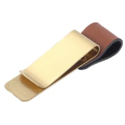 1Pc Metal Leather Pen Holder Brass Stainless Steel Pencil Clip Vintage Dairy Notebook Metal Clip Clipboards Pen Holder Pen Clip