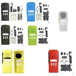 Colorful Replacement Repair Housing Case Cover For HT1250 Limited-Keypad Handheld Radio Comunicador