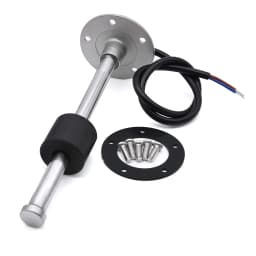 240~33ohms Marine Fuel Level Gauge Sensor Boat RV Water Level Sensor Tank Sending Unit Tank Fuel Sensor Indicator 12V 24V