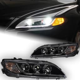 AKD Car Styling for Mazda 6 Headlights 2004-2012 Mazda6 LED Headlight LED DRL Hid Head Lamp Angel Eye Bi Xenon Accessories