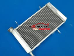 Aluminum Radiator + Fan For SUZUKI LT-Z400 LTZ400 KFX400 DVX400 2003-2008 2004 2005 2006 2007 03 04 05 06 07 08