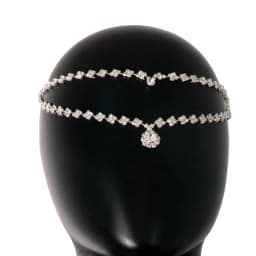Stonefans Double Layer Hair Clip Accessories for Women Gilrs Headwear Headpiece Dress Lozenge Head Chain Jewelry Indian Wedding