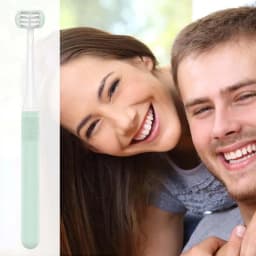 Autisms Sensory Toothbrush 3 Heads Autisms Sensory Toothbrush Triple Bristle Toothbrush Easily Brush Better Clinically Proven