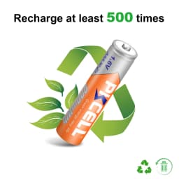 PKCELL AA Batteries 2500MWH+AAA 900MWH 1.6V NIZN AAA Rechargeable Battery NI-ZN AA/AAA Batterias with AA/AAA Battery Box Holder