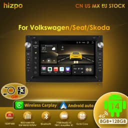 Hizpo 7" Car Radio Multimedia Player Adnroid GPS for VW PASSAT B5 MK4 MK5 SHARAN Jetta Bora Polo TRANSPORT T5 CITI CHICO Carplay