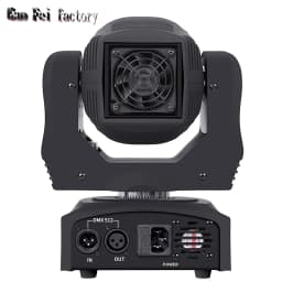 LED Mobile Lyre Spot Lights High Brightness Moving Head 60W With 8Gobos 7colors By 512DMX Control For DJ Disco Party Light