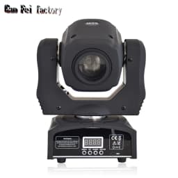 LED Mobile Lyre Spot Lights High Brightness Moving Head 60W With 8Gobos 7colors By 512DMX Control For DJ Disco Party Light