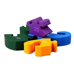 Alphabet Wooden Puzzle Wooden Toys Alphabet Number Building Jigsaw Puzzle Snake Shape Funny Digital Puzzle Game Educational Toys