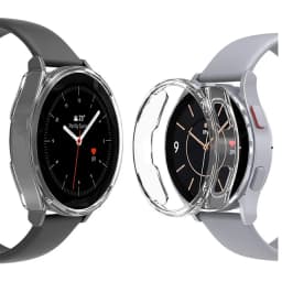 Case for samsung Galaxy watch 4 classic 42mm 46mm TPU Plated all-around Screen protector cover bumper Galaxy watch 4 44mm 40mm
