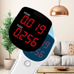 Air Quality Monitor For HCHO TVOC TVOC Indoor Air Pollution Tester Formaldehyde Detector Indoor HCHO Detector For Home Factory