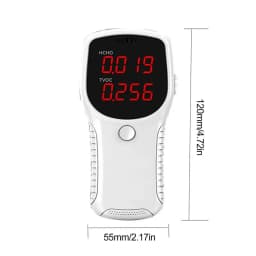 Air Quality Monitor For HCHO TVOC TVOC Indoor Air Pollution Tester Formaldehyde Detector Indoor HCHO Detector For Home Factory