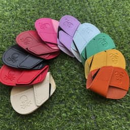 10pcs Golf Club Headcovers Golf Iron Putter Head Cover Putter Protector Tool PU Leather Putting Head Case Set Golf Accessories