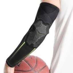 Basketball Sleeves Anti-Collision Padded Arm Sleeves Elbow Forearm Crash Proof Pads For Football Volleyball Soccer Elbow Pads