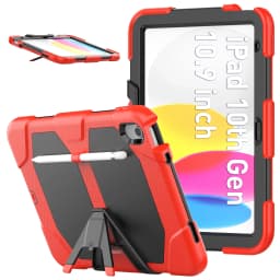 Kickstand Case for iPad 10th 2022 10.2inch iPad 8th 7th Gen 2020 Mini 46 Shock Dirt Proof Silicone Rugged Stand Cover Hard Case
