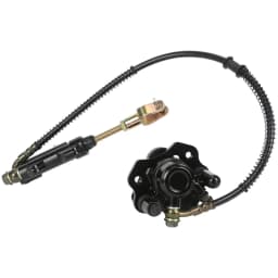 Rear Hydraulic Foot Brake Assembly Caliper Master Cylinder ATV Quad Buggy GoKart