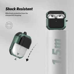 for Apple Airpods Pro 2 Case 2022 TPU PC Anti-fall Cover For Apple AirPods 3 2 Case Accessories Wireless Earphone With Keychain