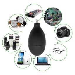 Mini Dust Blower Soft PVC Handheld Air Blower Pump Cleaning Tool For Camera Body Lens Laptop PC Keyboard Air Duster Remover
