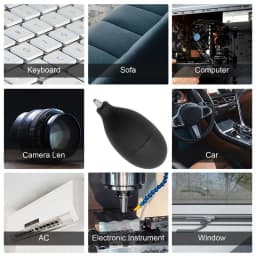 Mini Dust Blower Soft PVC Handheld Air Blower Pump Cleaning Tool For Camera Body Lens Laptop PC Keyboard Air Duster Remover