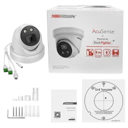 Hikvision IP Camera 8MP DS-2CD2386G2-ISU/SL AcuSense 4K POE Built-in Microphone Speaker Surveillance Video Outdoor