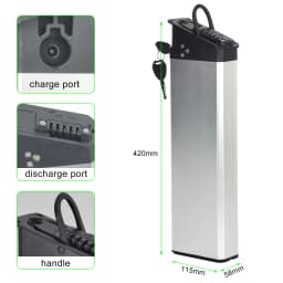 For Mate X 48V Folding Ebike Battery 48volt 10.4ah 14ah 17.5ah 12.8ah Electric Bike Battery Samebike Lo26 52v Batteries