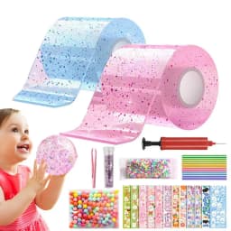 Magical Bubble Tape Kid's Nano Bubble DIY Craft Kit Acrylic Material Bubble DIY Craft Kit For Home School Travel And Other