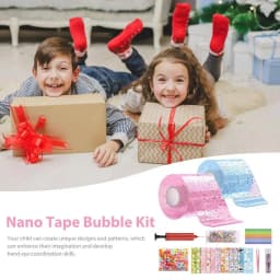 Magical Bubble Tape Kid's Nano Bubble DIY Craft Kit Acrylic Material Bubble DIY Craft Kit For Home School Travel And Other
