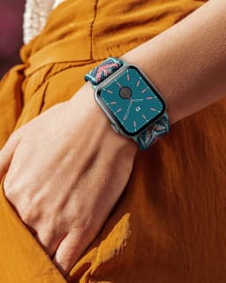 Scrunchie Strap for Apple watch band 40mm 44mm 41mm 45mm 38mm 49mm 45 mm Elastic Nylon bracelet iWatch series 8 se 7 6 5 3 Ultra