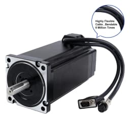 STEPPERONLINE Nema 34 Closed Loop Stepper Motor Kit TS Series 12Nm 1 Axis Nema34 Stepper Motor 1.7m Extension Cables
