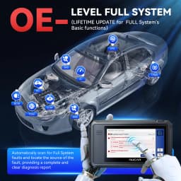 Global Version MUCAR VO6 OBD2 Scanner 32GB All Systems Diagnostic 28 Reset Auto VIN EPB/BMS/SAS/ABS Sevice Lifetime Free Update